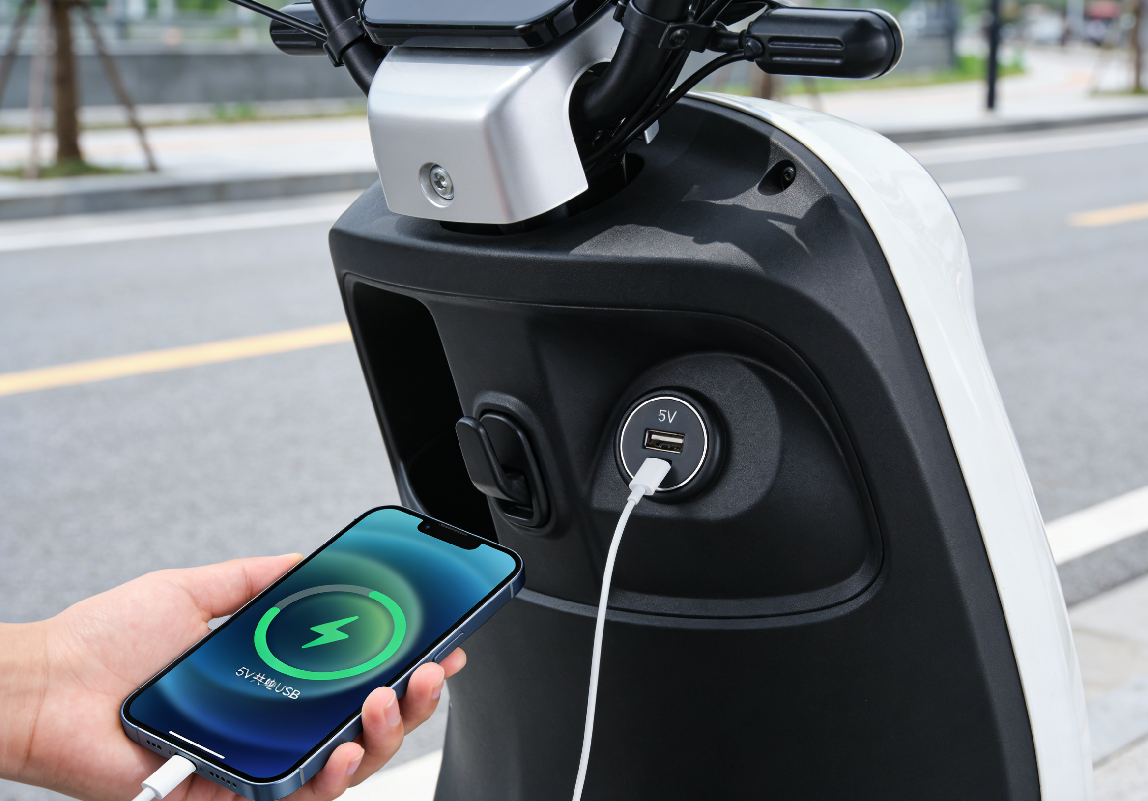 SL3041电瓶车摩托车5V USB手机充电器方案